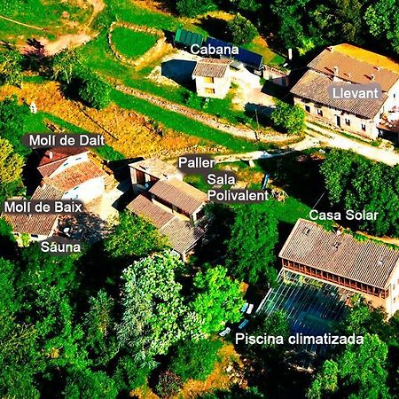 La Cabana Del Moli De La Plana Riudaura Exteriér fotografie