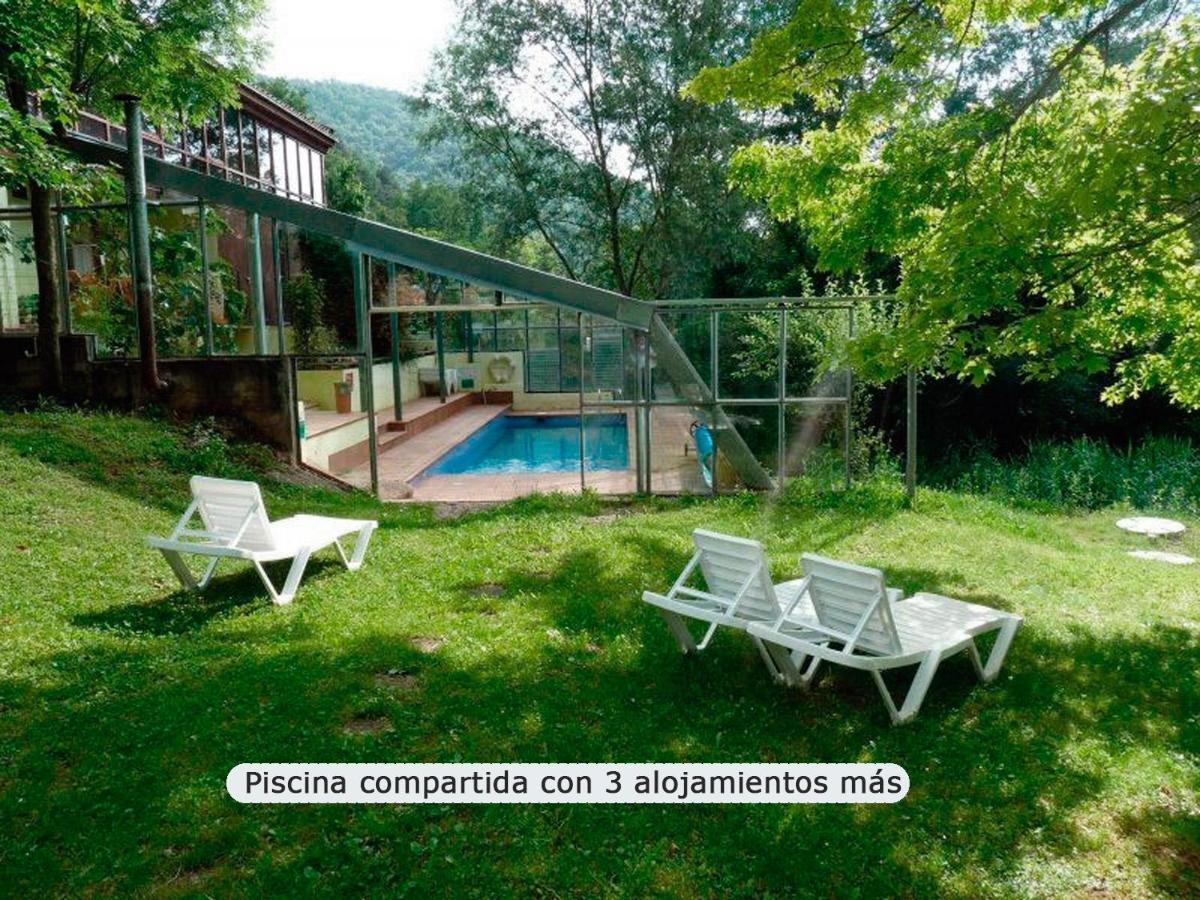 La Cabana Del Moli De La Plana Riudaura Exteriér fotografie