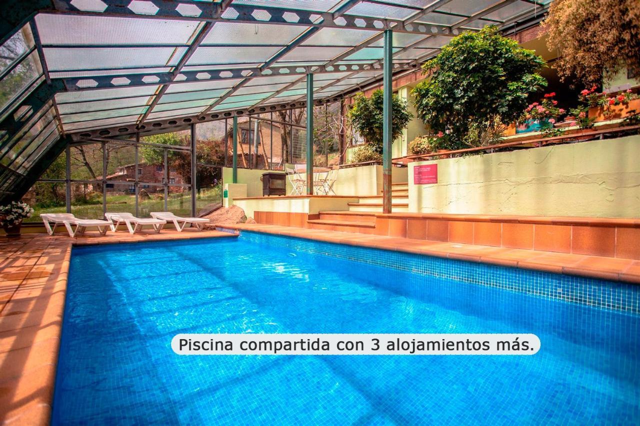 La Cabana Del Moli De La Plana Riudaura Exteriér fotografie