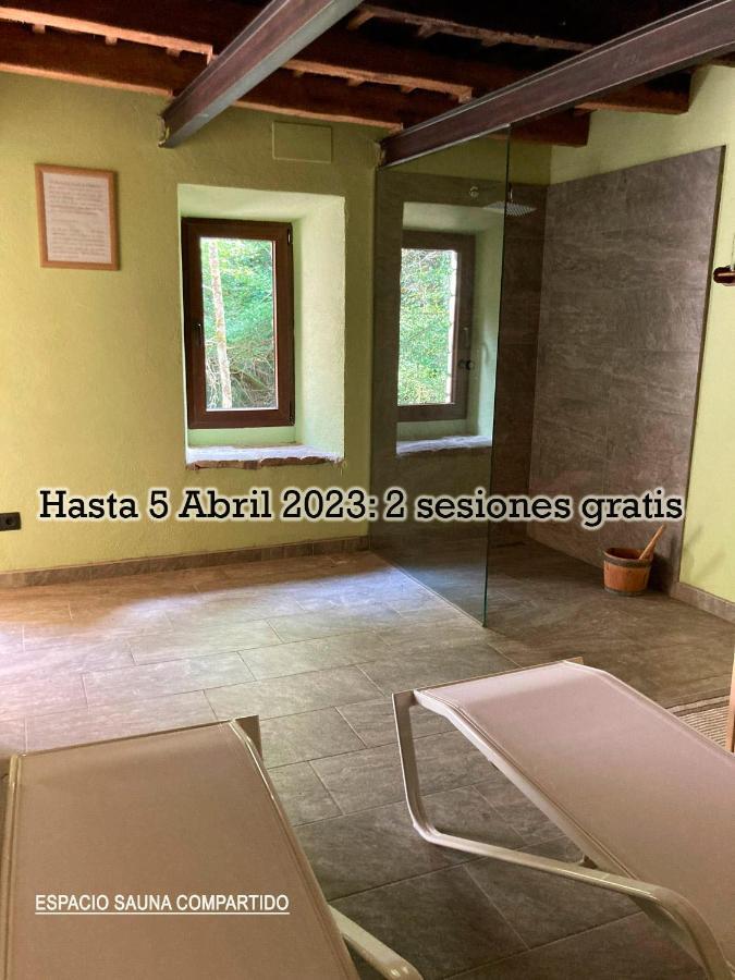 La Cabana Del Moli De La Plana Riudaura Exteriér fotografie