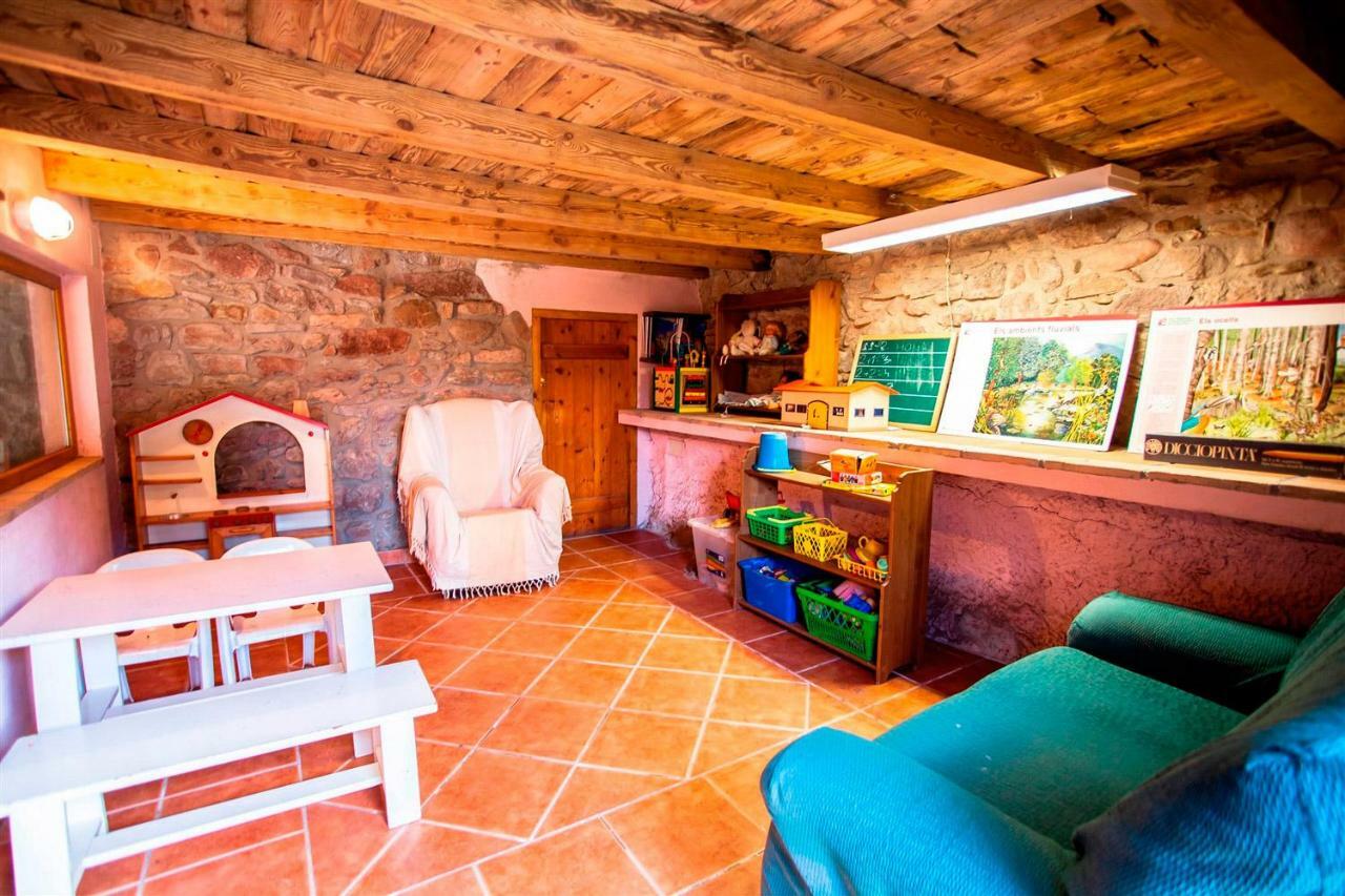 La Cabana Del Moli De La Plana Riudaura Exteriér fotografie
